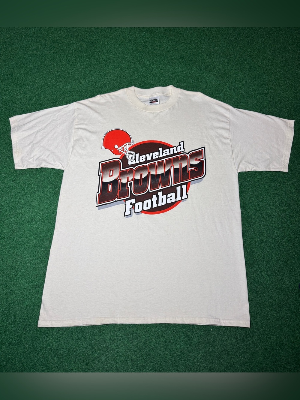 Browns Football Vintage T Shirt 90s Cleveland XL Tultex NFL Retro Shirt